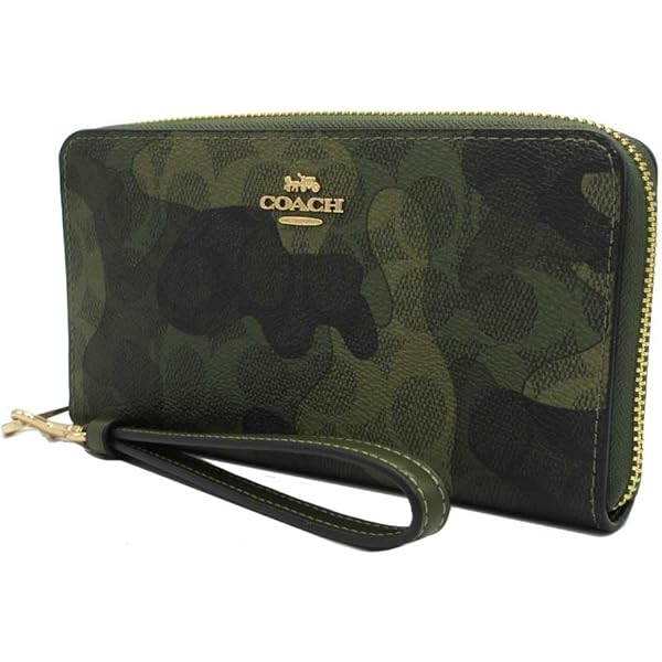 Amazon | [コーチ] 財布 長財布 ロング ジップ アラウンド ウォレット